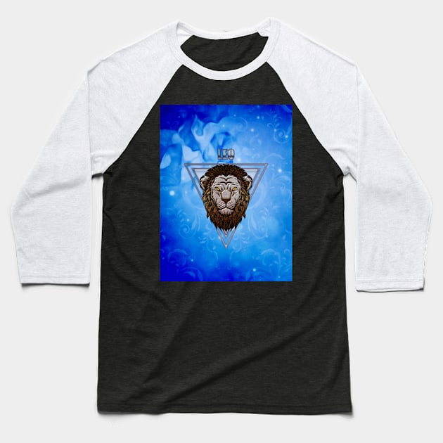 Zodiac sign leo Baseball T-Shirt by Nicky2342